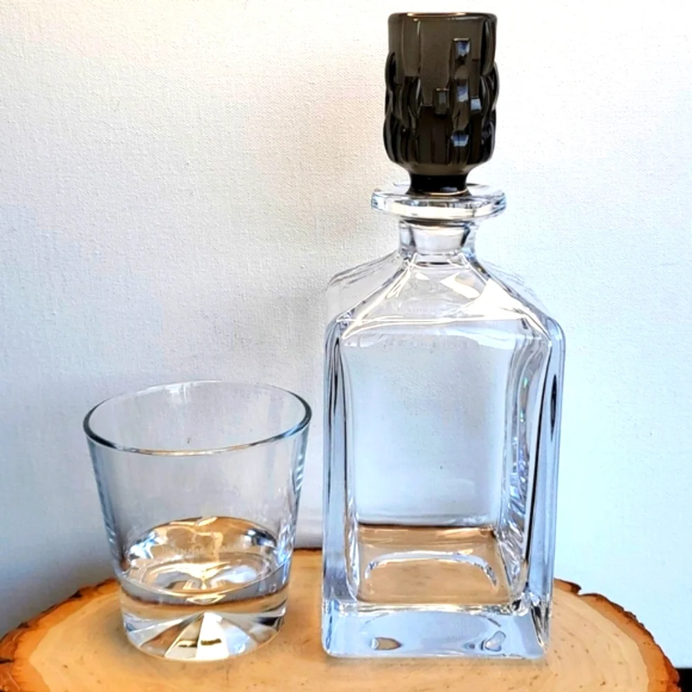 Nachtmann Bossa Nova Crystal Whiskey Decanter Modern